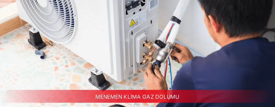 Menemen İlçemi Mitsubishi Electric Klima Gaz Dolumu