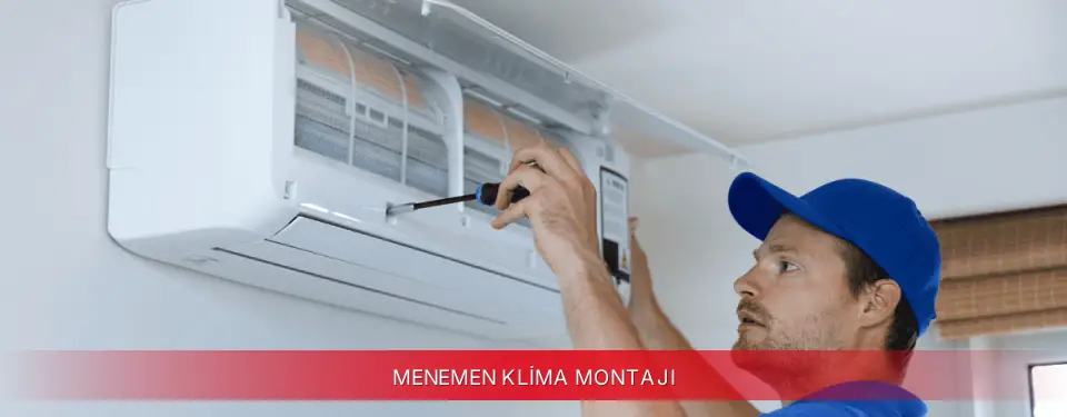 Menemen İlçemi Mitsubishi Electric Klima Montajı